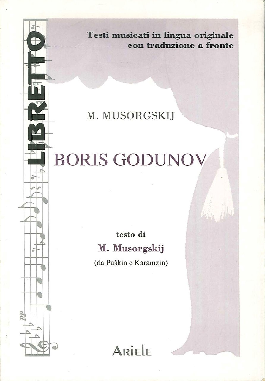 Boris Godunov. Testo italiano a fronte.