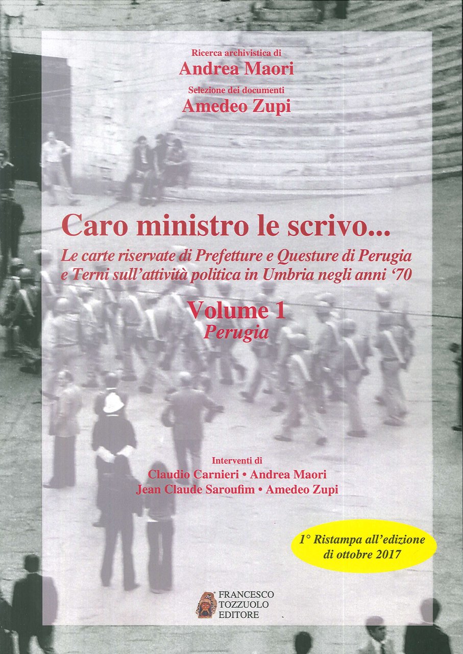 Caro ministro le scrivo... Le carte riservate di prefetture e … | Immagine principale