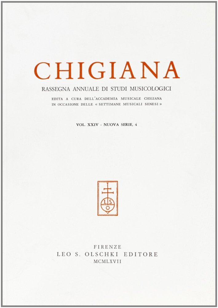 Chigiana. Rassegna annuale di studi musicologici. Vol. XIV, Firenze, Casa … | Immagine principale