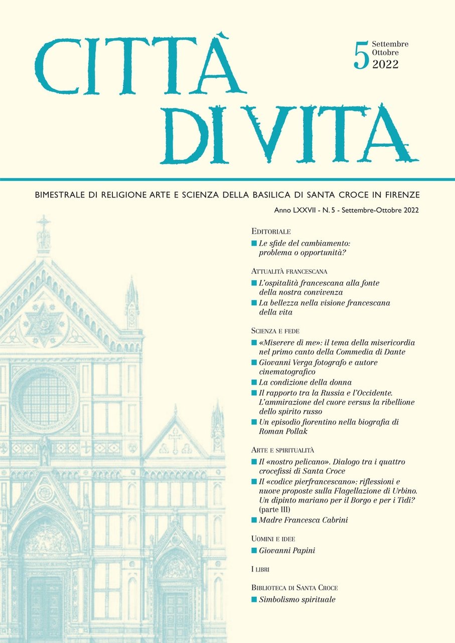 Città di Vita. A. LXXVII, N. 5, Settembre-Ottobre 2022. Bimestrale …