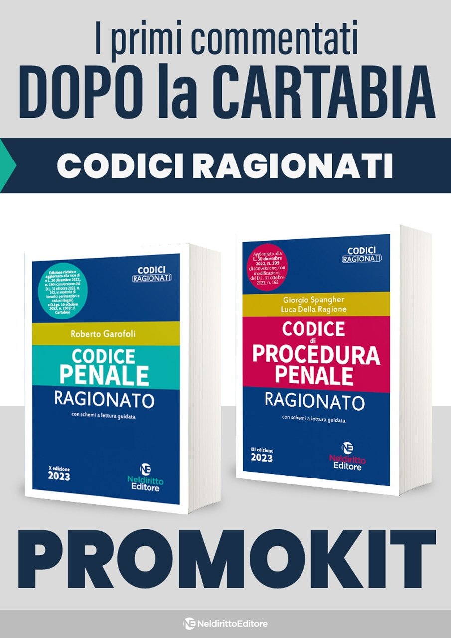Codice penale ragionato-Codice di procedura penale ragionato. Kit. Nuova ediz