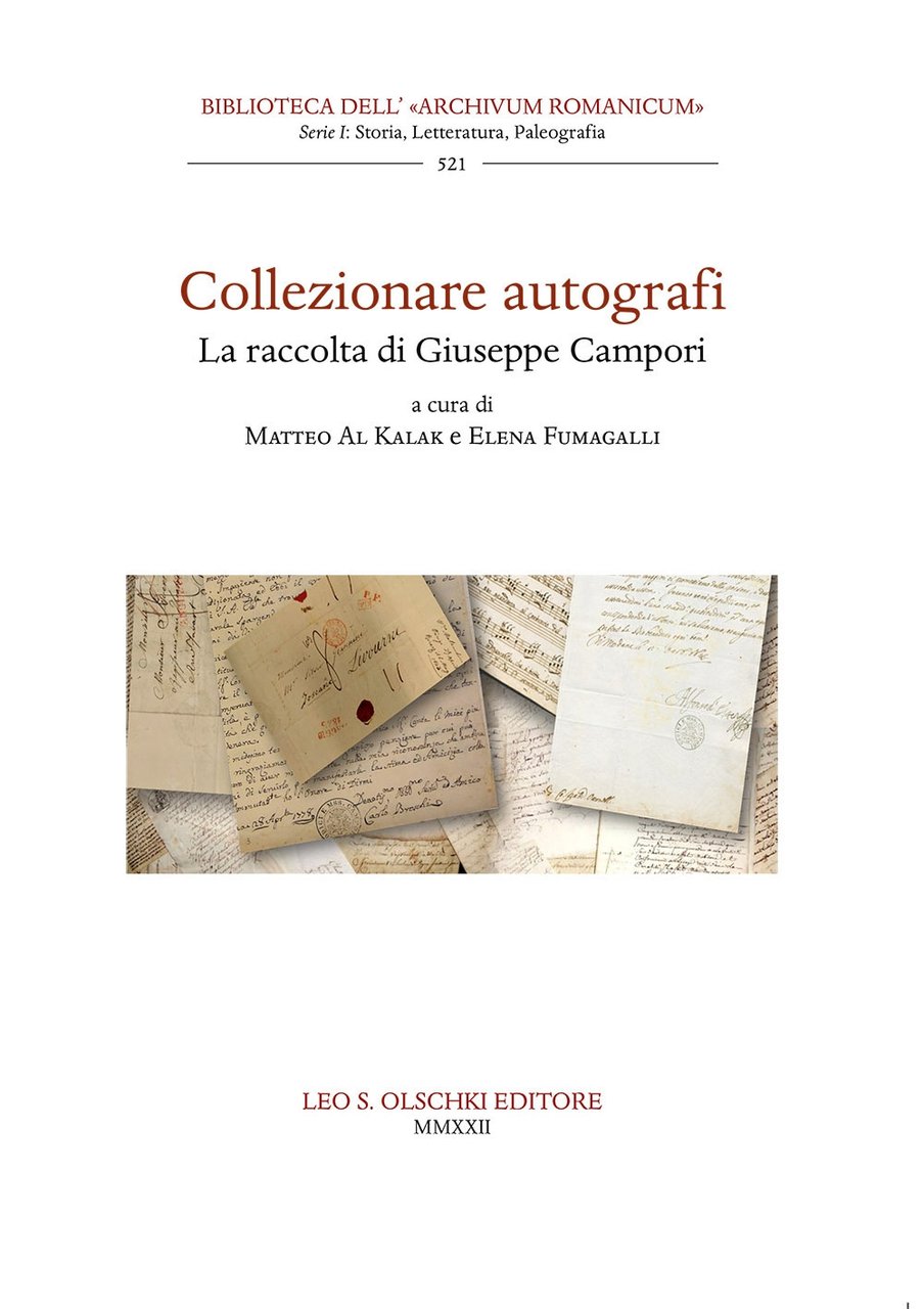 Collezionare autografi. La raccolta di Giuseppe Campori | Immagine principale