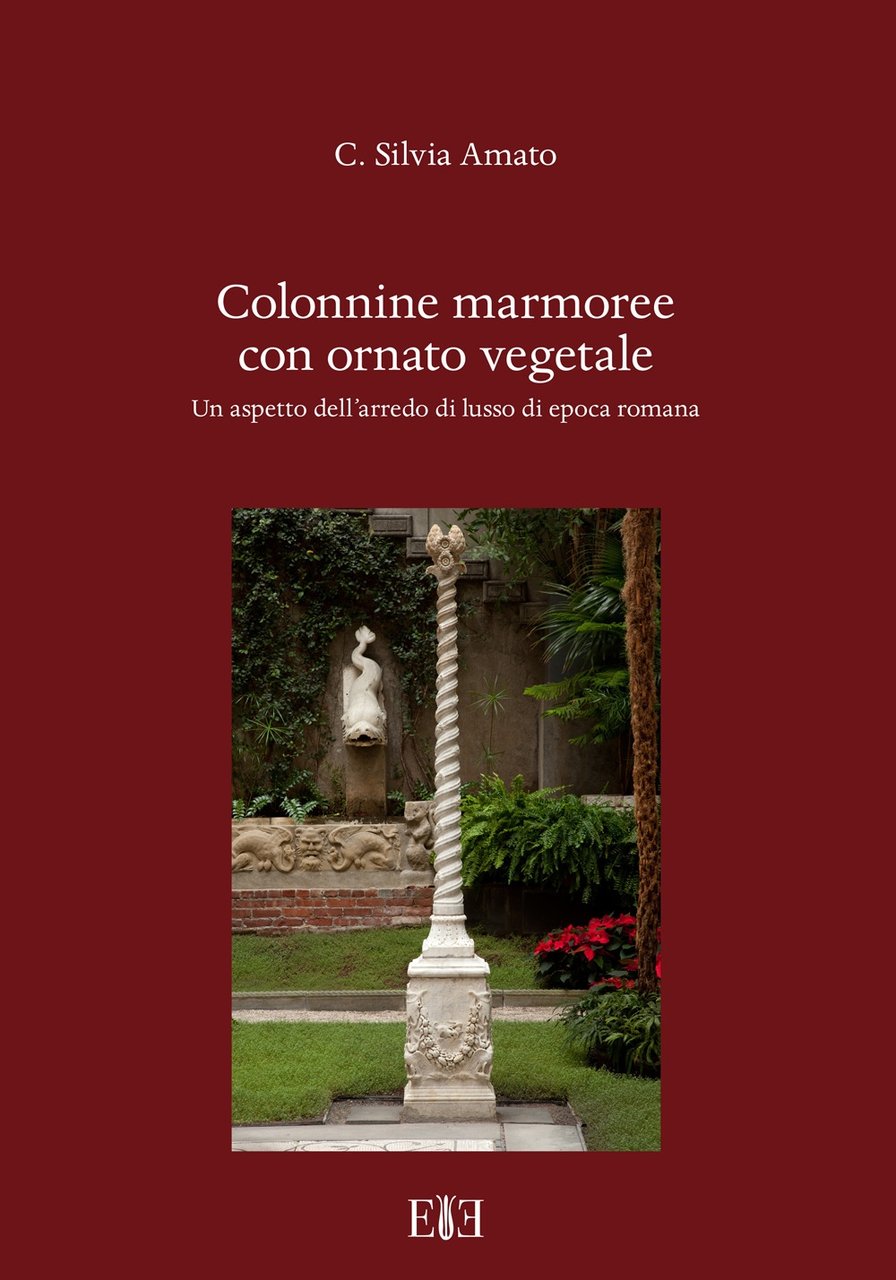 Colonnine marmoree con ornato vegetale. Un aspetto dell'arredo di lusso …