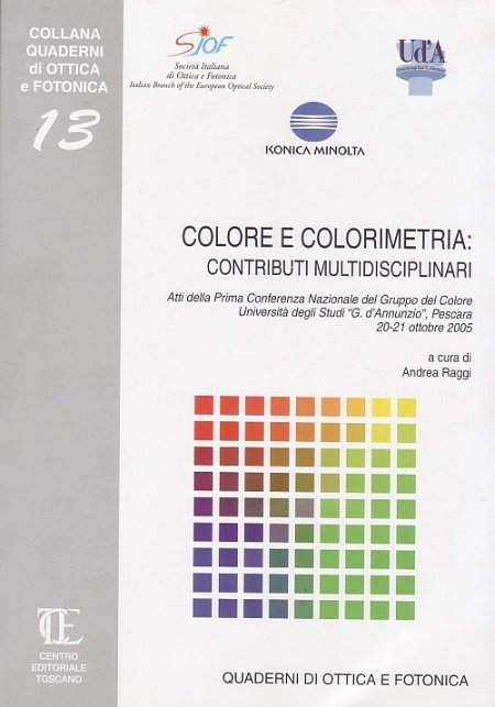 Colore e colrimetria: contributi multidisciplinari. Vol. 2, Firenze, CET - …