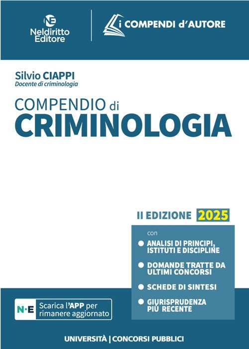 Compendio di criminologia. Nuova ediz