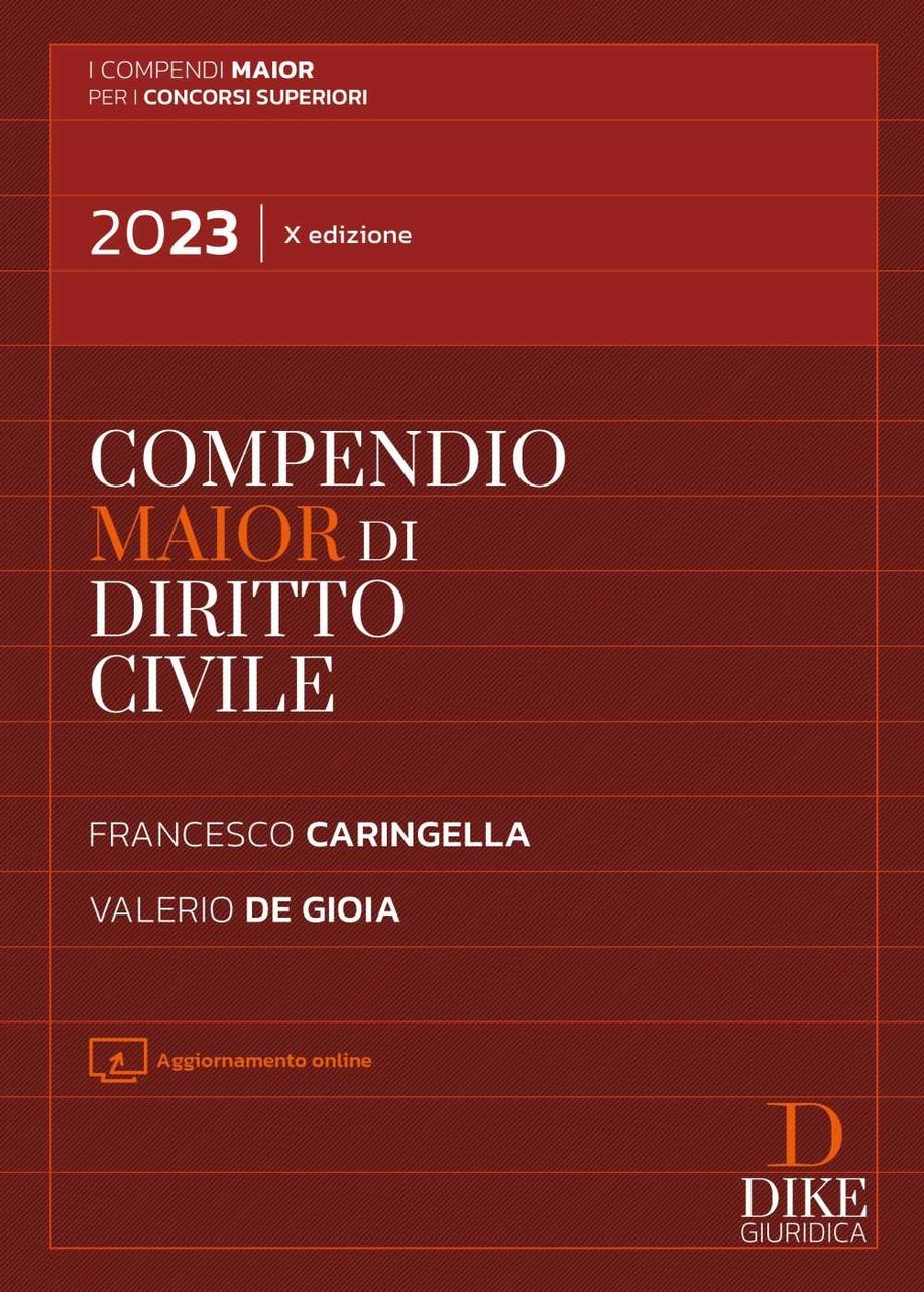 Compendio di diritto civile, Roma, Ildirittopericoncorsi.it, 2023
