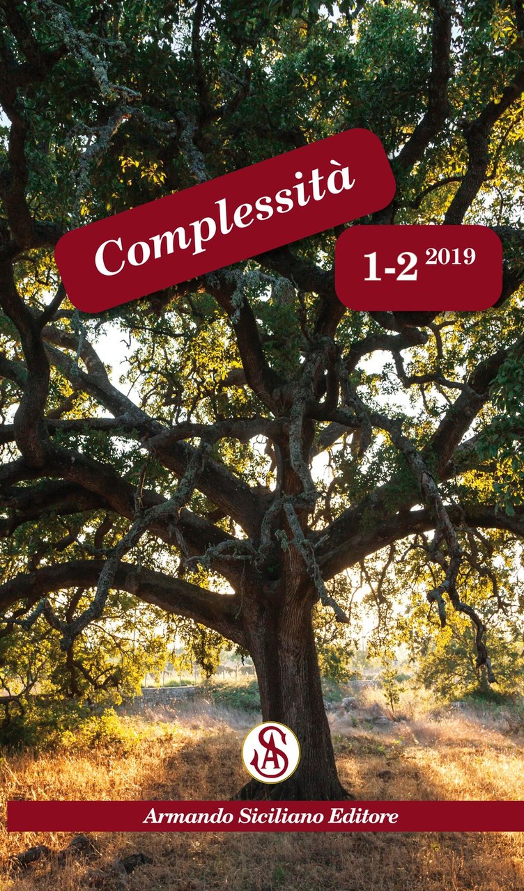 Complessità 1-2. 2019. Anno XIV, gennaio-dicembre 2019, Messina, Armando Siciliano … | Immagine principale