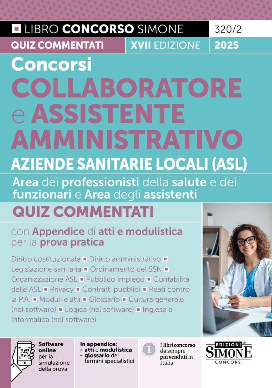 Concorsi collaboratore e assistente amministrativo Aziende Sanitarie Locali (ASL). Quiz …