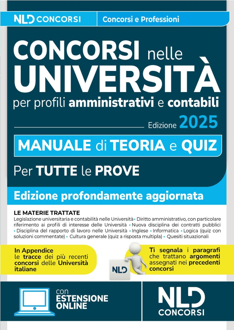 Concorsi università. Manuale per i concorsi per profili amministrativi e … | Immagine principale