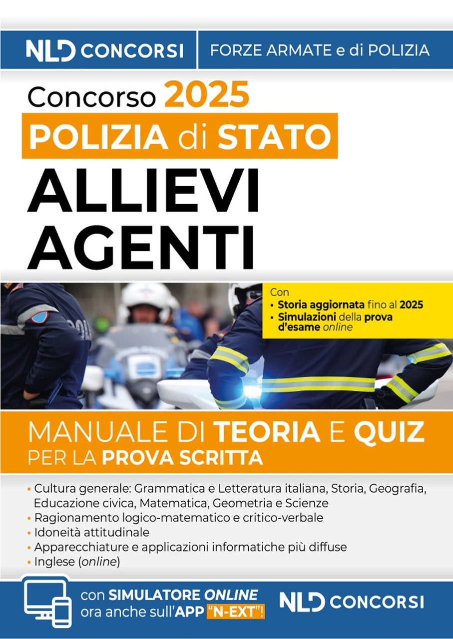 Concorso allievi agenti polizia di Stato. Manuale con teoria e …