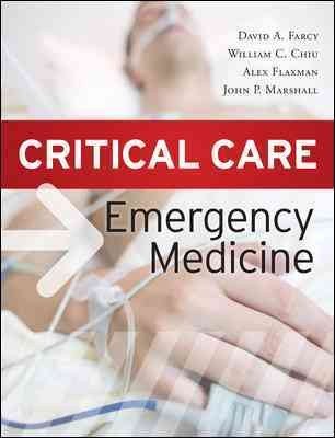 Critical Care Emergency Medicine, New York, McGraw Hill Construction, 2000