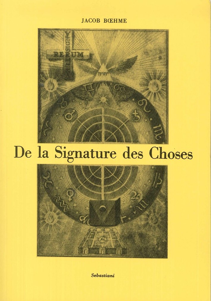 De la signature des choses, ou de l'engendrement et de …