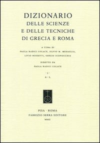 Dizionario delle scienze e delle tecniche di Grecia e Roma, … | Immagine principale