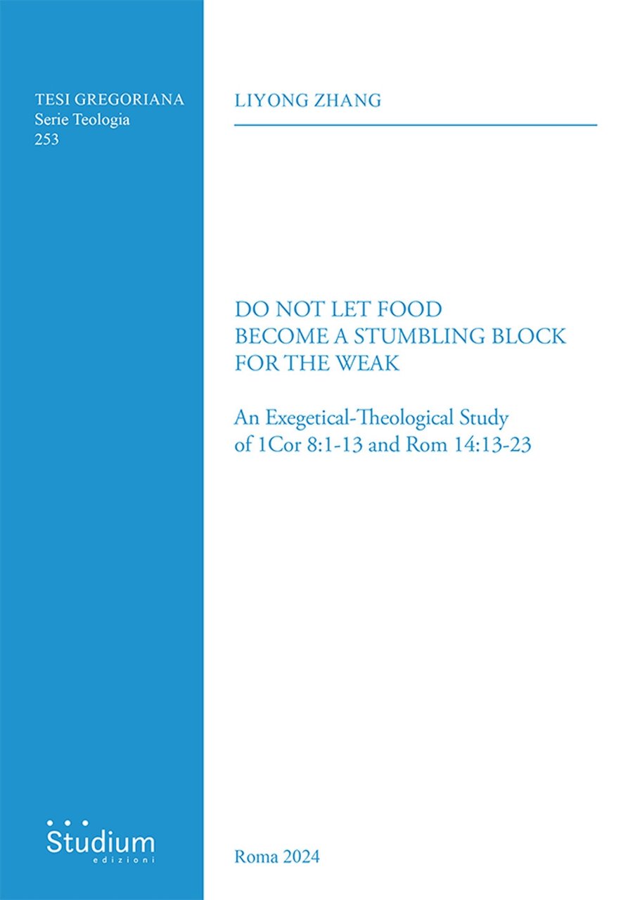 Do not let food become a stumbling block for the …