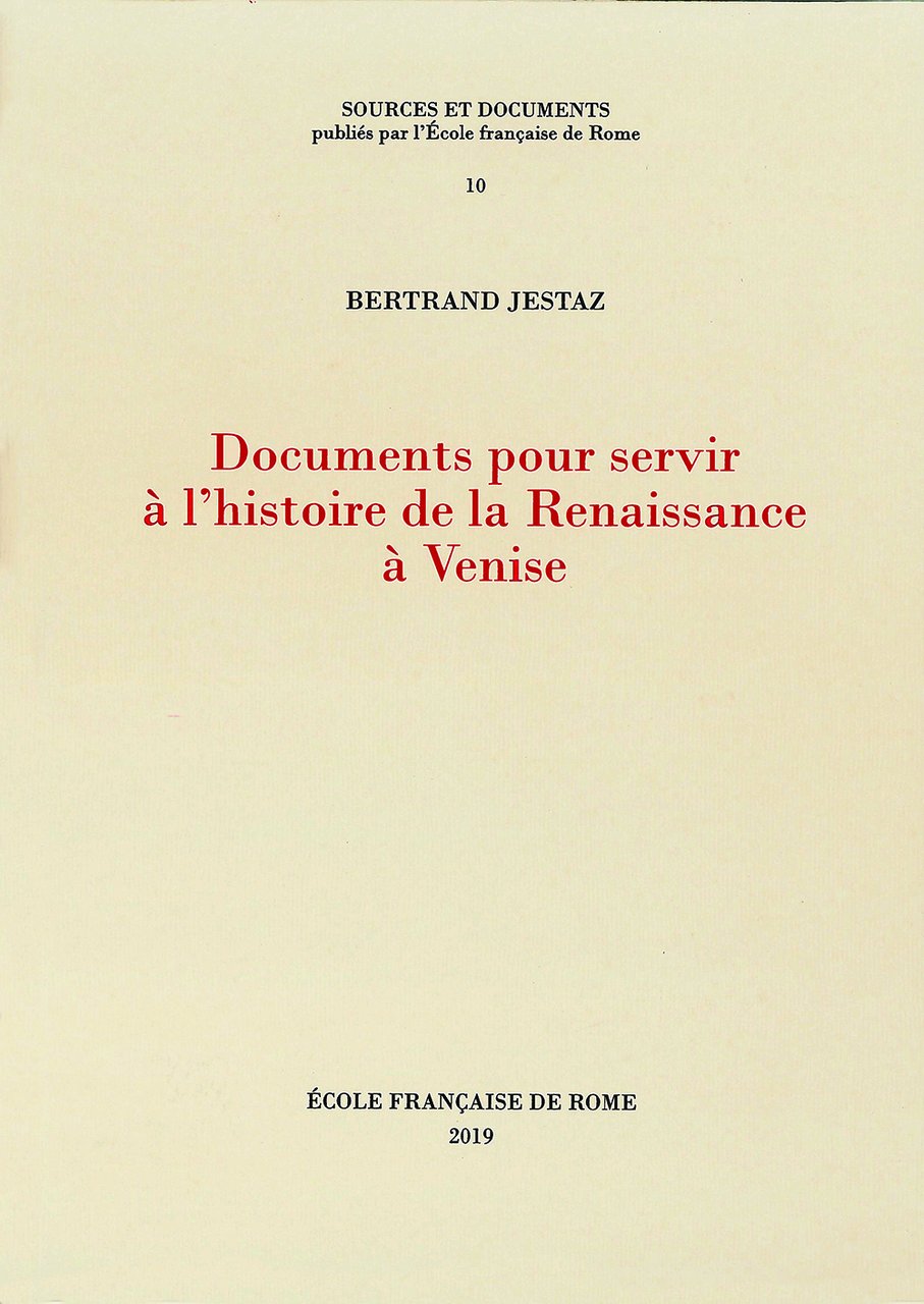 Documents pour servir à l'histoire de la Renaissance à Venise, … | Immagine principale