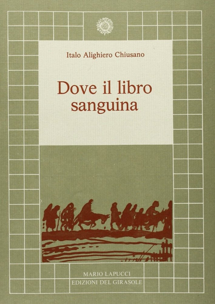 Dove il libro sanguina, Ravenna, Edizioni del Girasole, 1985 | Immagine principale