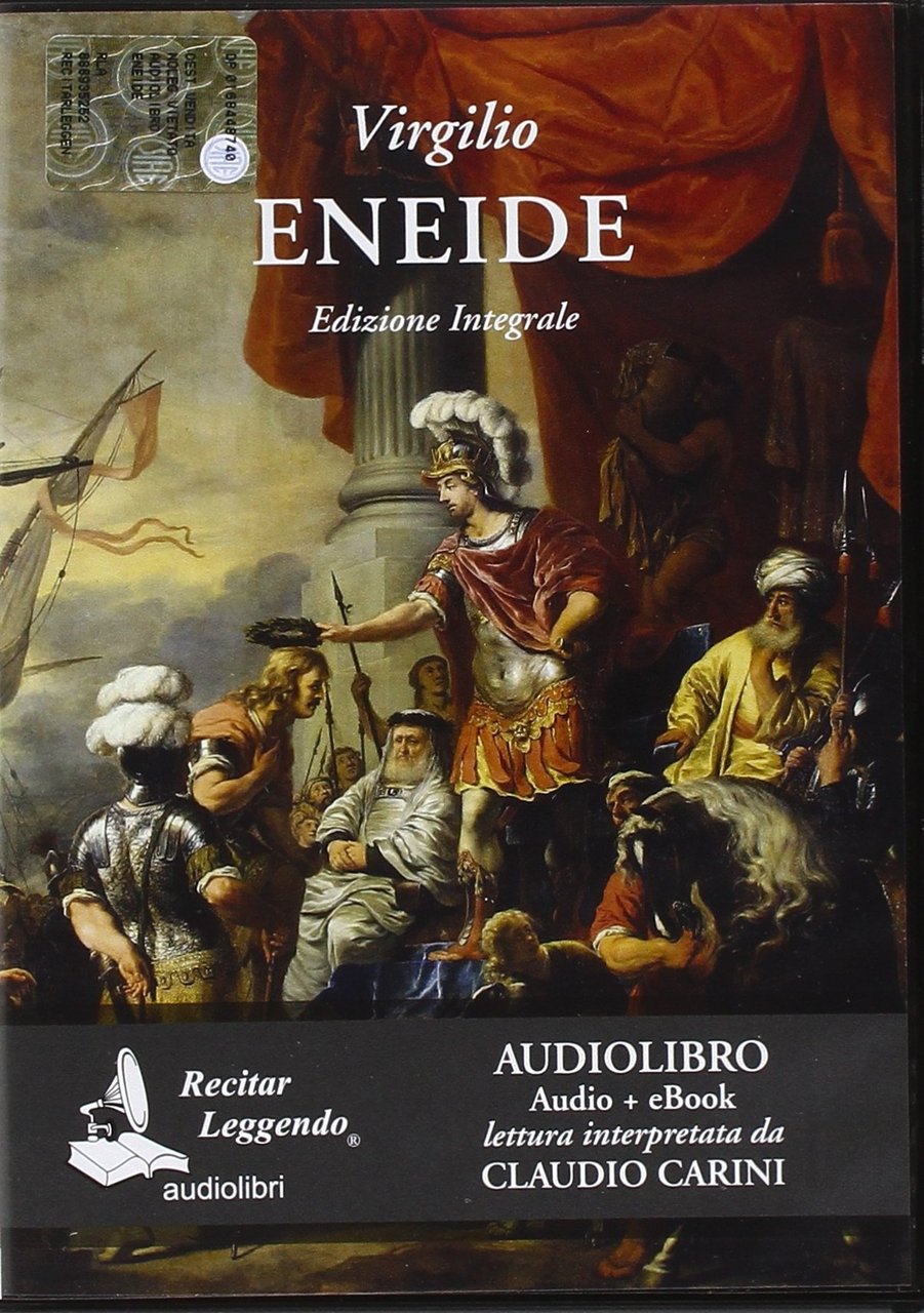 Eneide. Audiolibro. CD Audio formato MP3 | Immagine principale