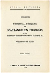 Entstehung und Entwicklung des spartanischen Ephorats bis zur Beseitigung desselben … | Immagine principale