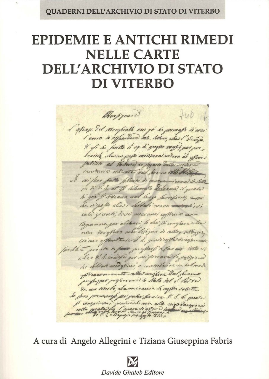 Epidemie e Antichi Rimedi nelle Carte dell'Archivio di Stato di …