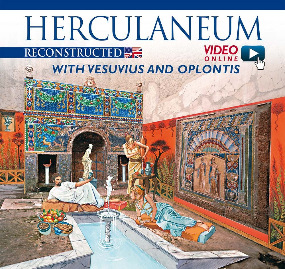 Ercolano ricostruita. Con il Vesuvio e Oplontis. Herculaneum Reconstructed. With … | Immagine principale