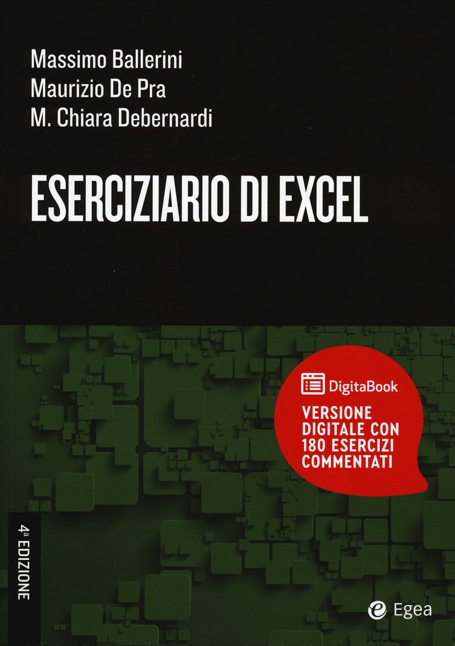 Eserciziario di Excel. 160 esercizi risolti e commentati | Immagine principale