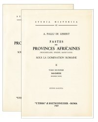 Fastes des provinces africaines sous la domination (rist. anast. 1896-1901), … | Immagine principale