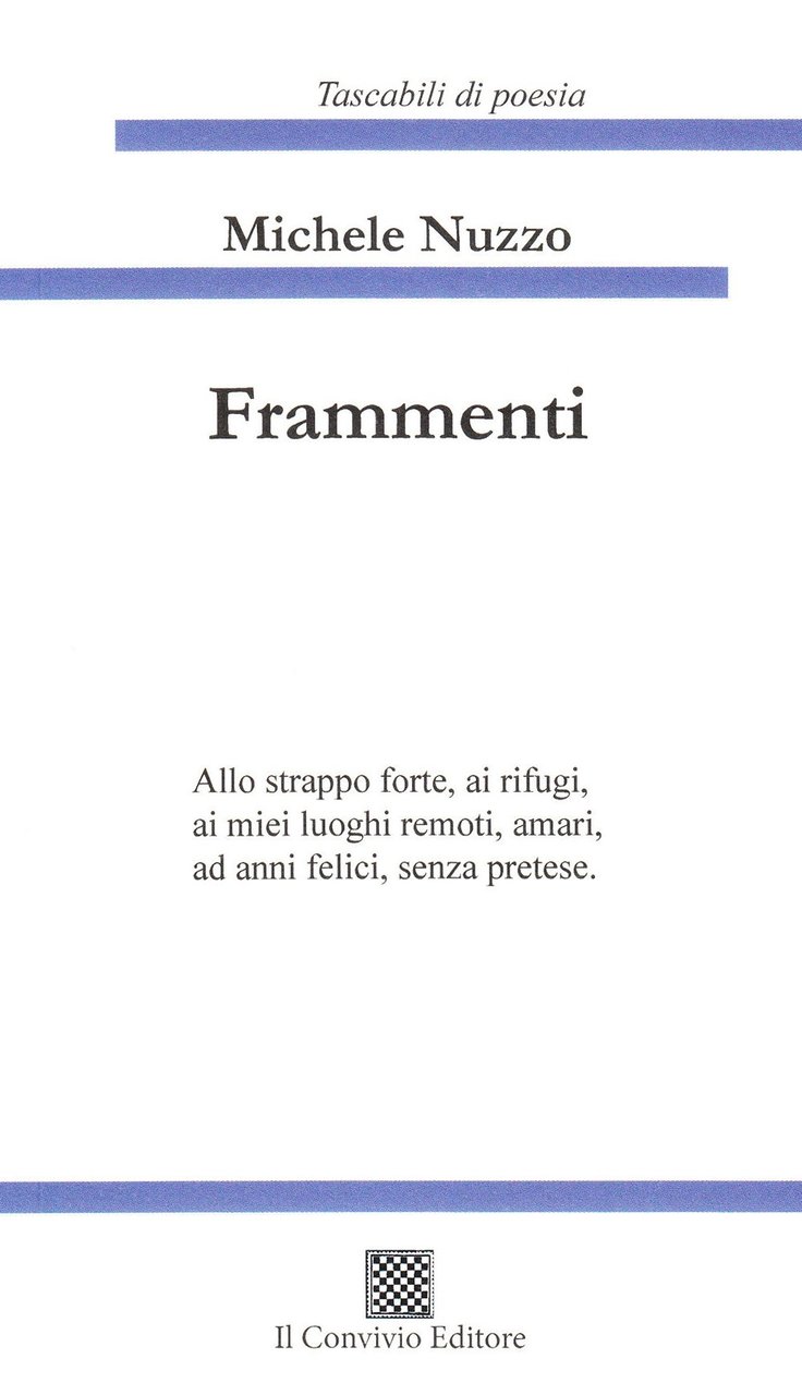 Frammenti, Castiglione di Sicilia, Il Convivio Editore, 2022
