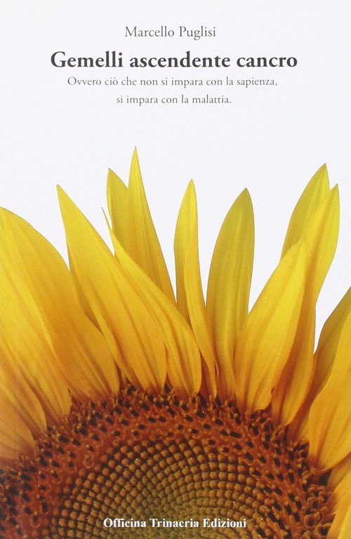 Gemelli Ascendente Cancro. Ovvero Ciò che non si Impara con la Sapienza, si Impara con la Malattia, Palermo, Salvatore Insenga Editore, 2010