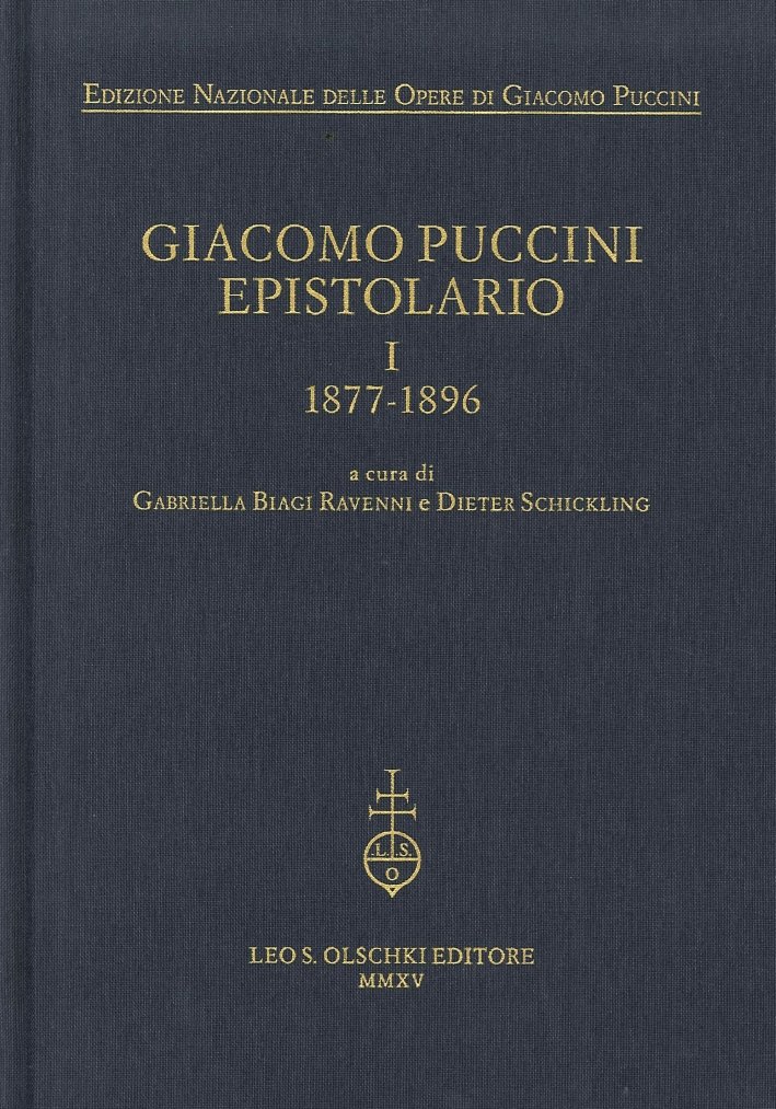 Giacomo Puccini. Epistolario. Vol. 1: 1877-1896