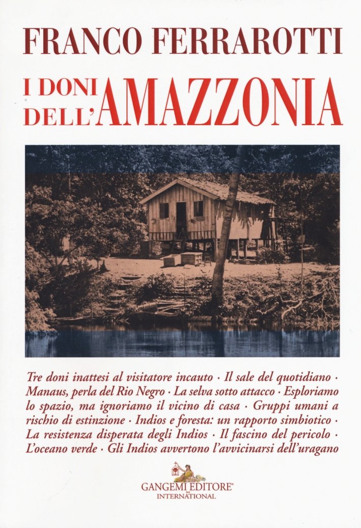 I doni dell'Amazzonia, Roma, Gangemi Editore, 2017
