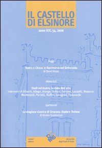 Il castello di Elsinore (2006). Vol. 54, Roma, Edizioni Carocci, … | Immagine principale