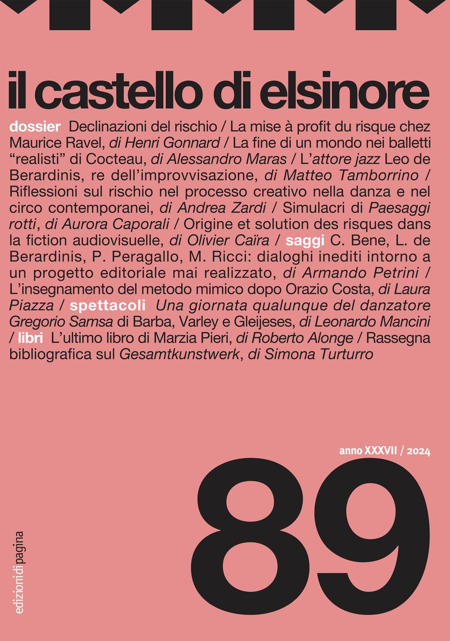 Il Castello di Elsinore 89. Anno XXXVII. 2024
