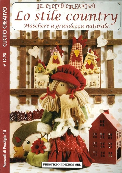 Il Cucito Creativo lo Stile Country. Maschere a Grandezza Naturale. …