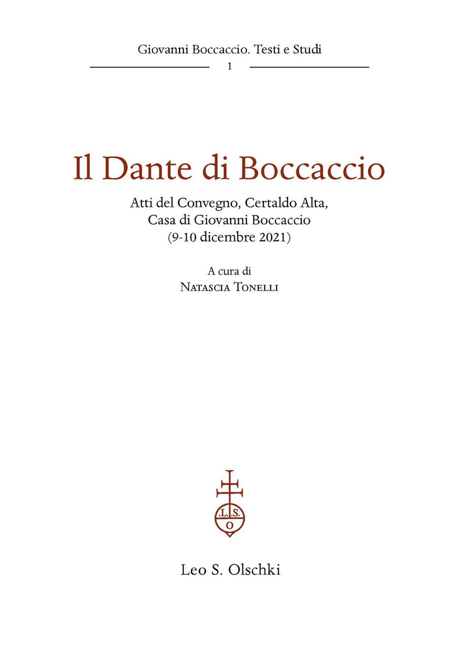 Il Dante di Boccaccio