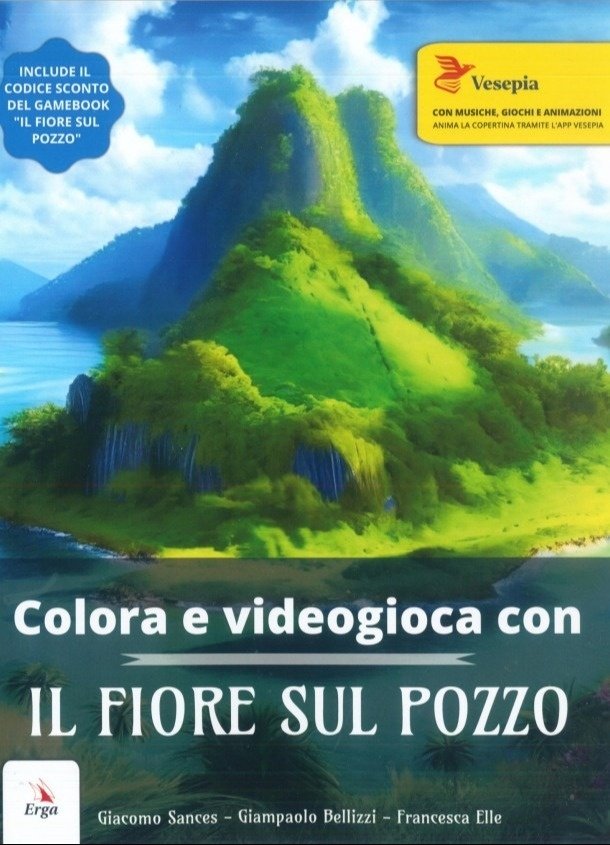 Il Fiore sul pozzo. Il libro polisensoriale da colorare