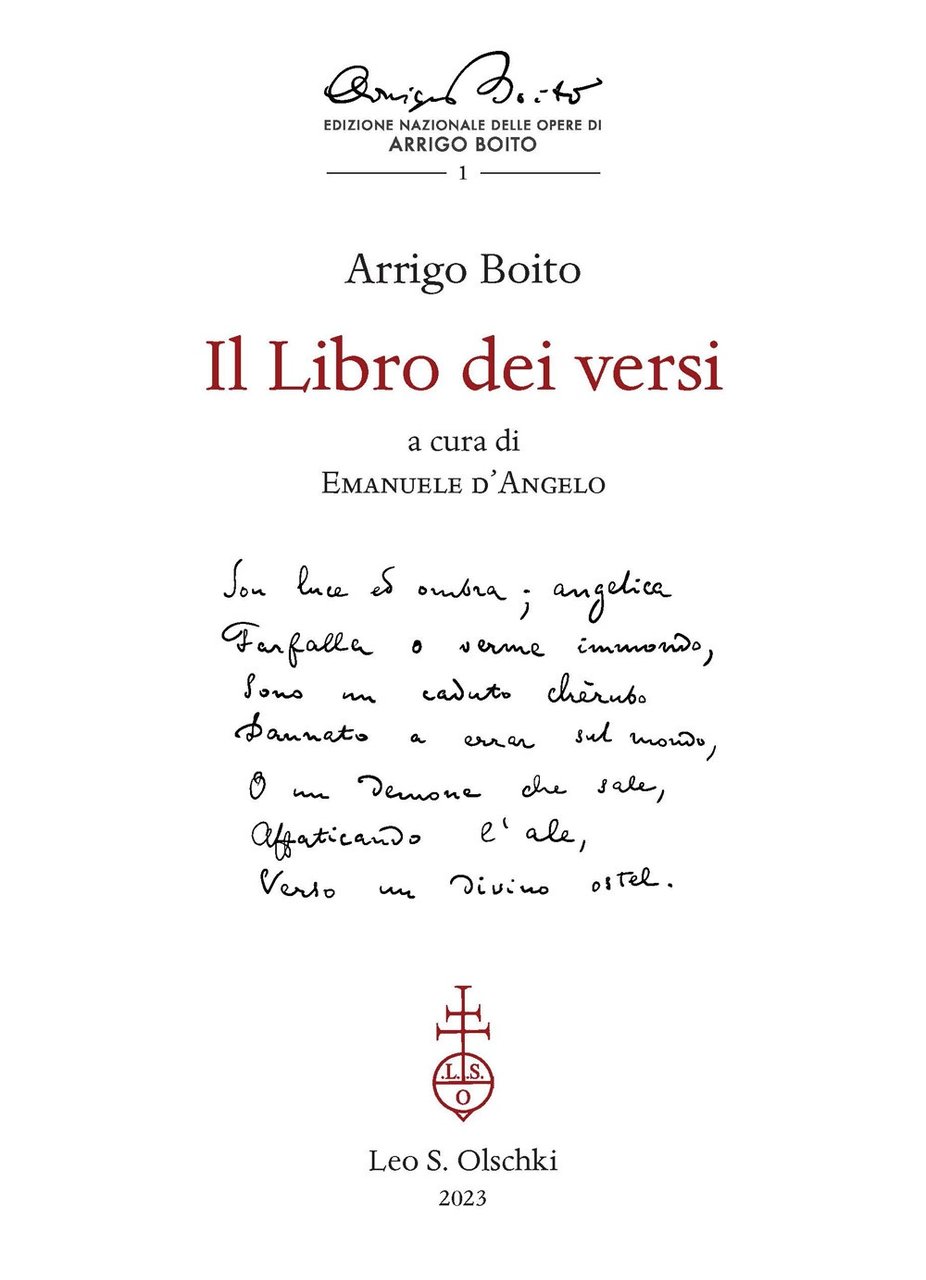 Il libro dei versi