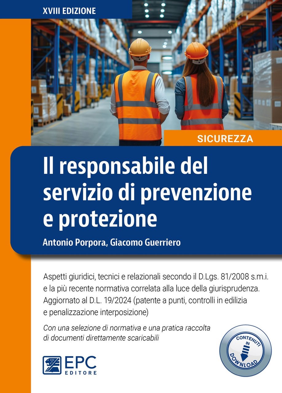 Il responsabile del servizio di prevenzione e protezione