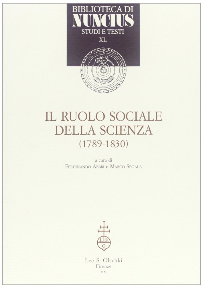 Il ruolo sociale della scienza (1789-1830), Firenze, Casa Editrice Leo … | Immagine principale