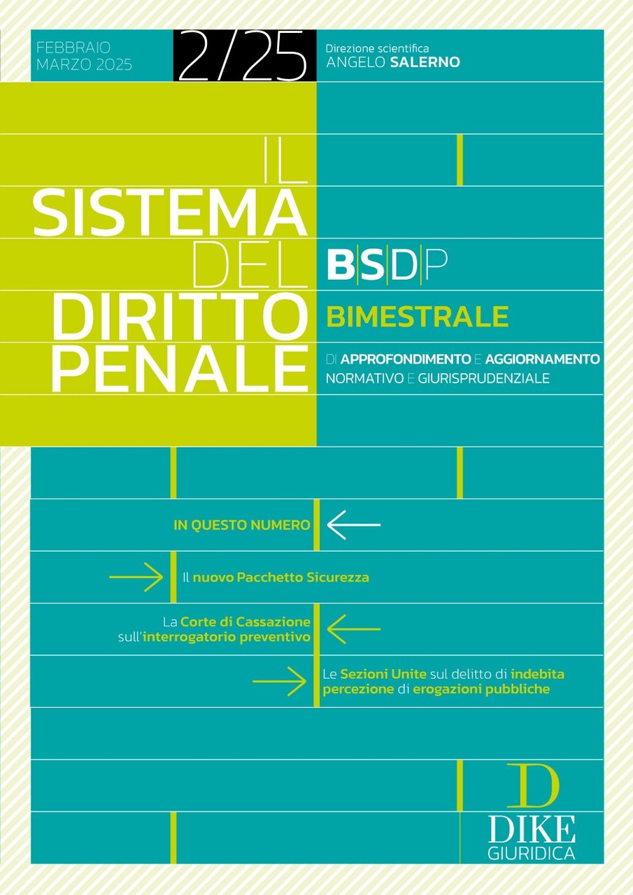 Il sistema del diritto penale (2025). Vol. 2 | Immagine principale