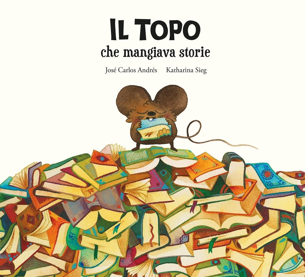 Il topo che mangiava storie, Madrid, Nube Ocho, 2023 | Immagine principale
