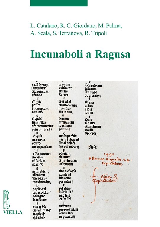 Incunaboli a Ragusa.