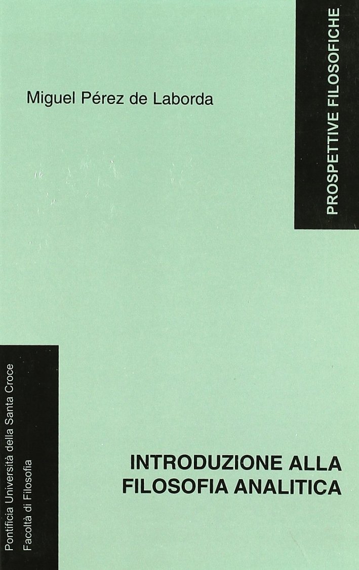 Introduzione alla filosofia analitica | Immagine principale