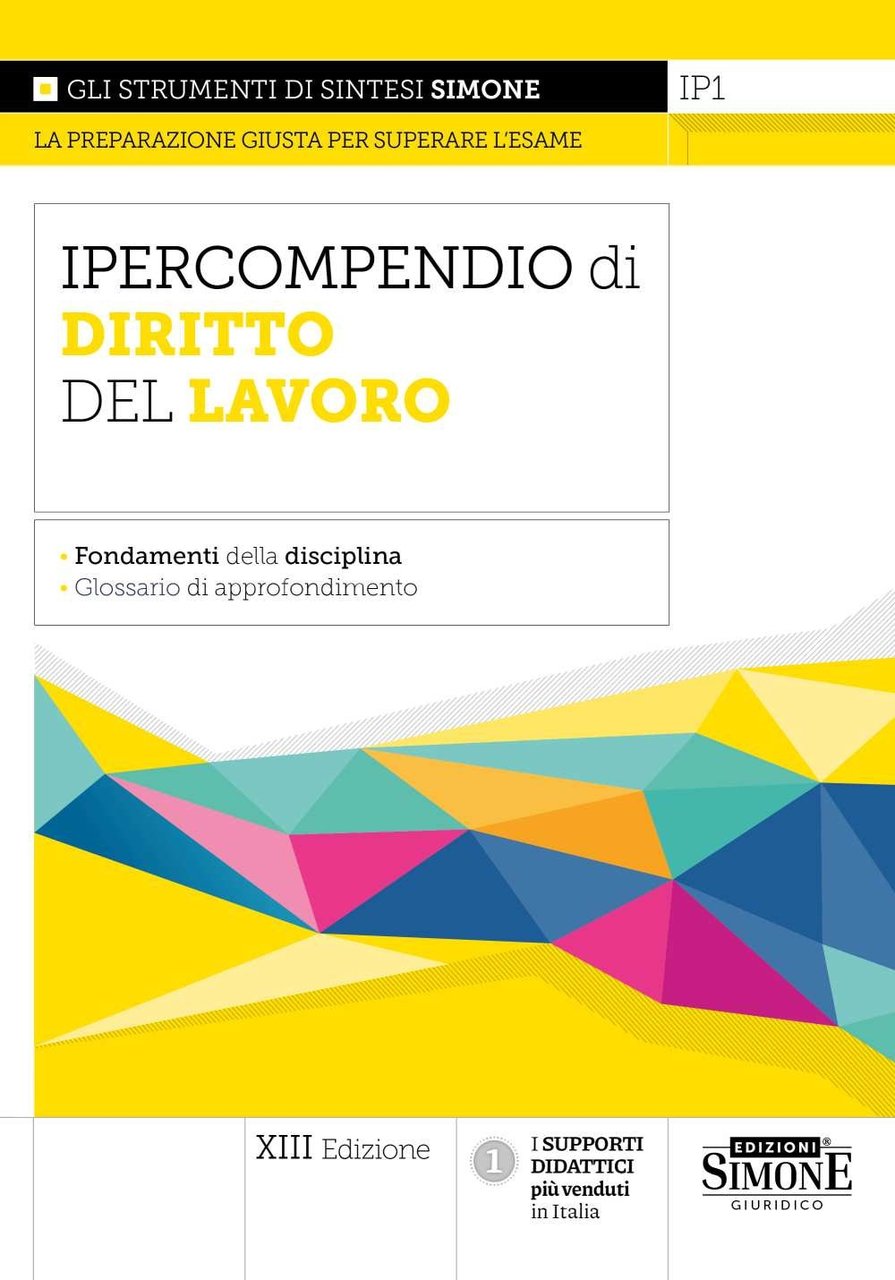 Ipercompendio diritto del lavoro. Nuova ediz
