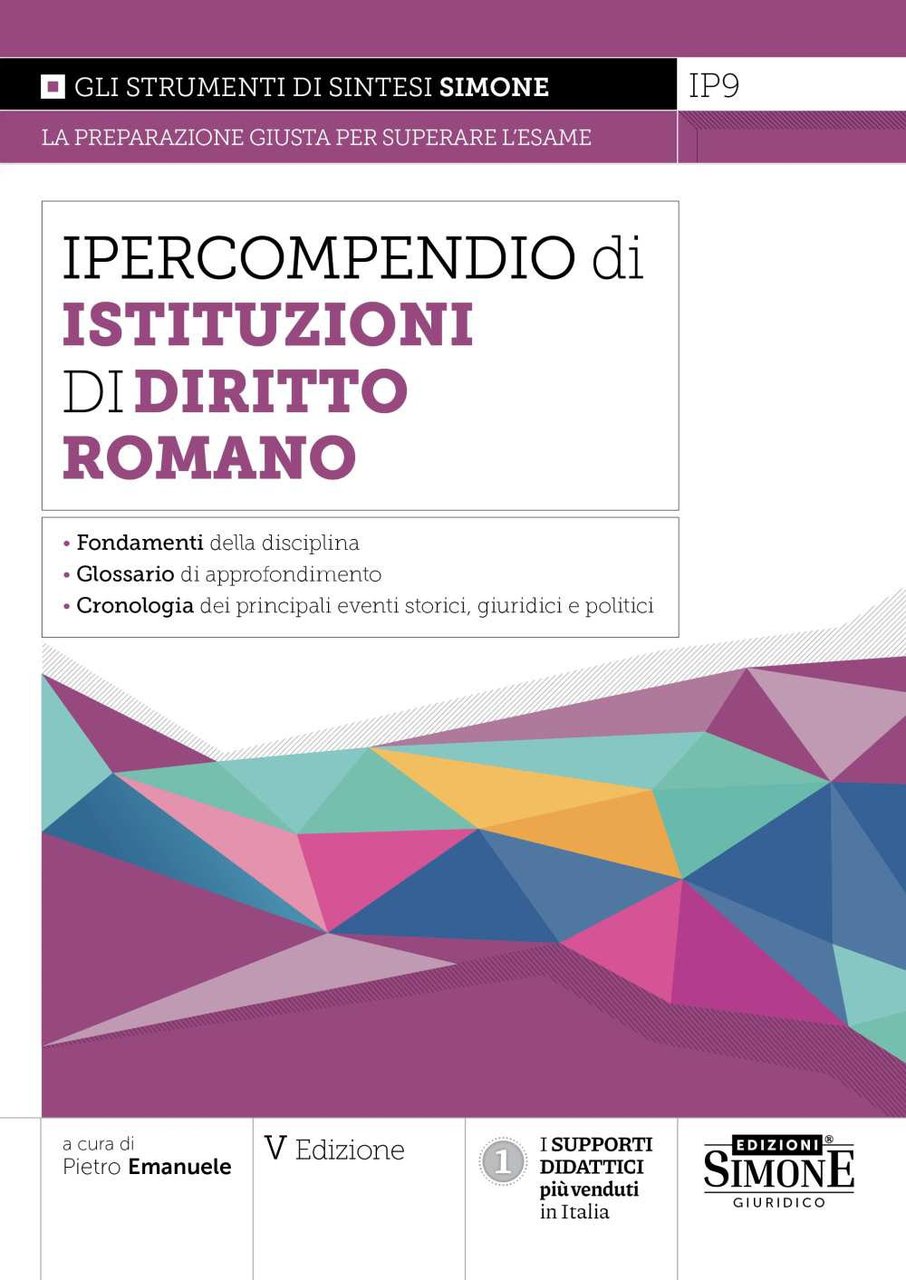 Ipercompendio istituzioni di diritto romano | Immagine principale