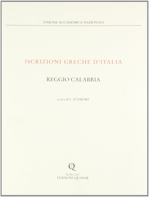 Iscrizioni greche d'Italia - Reggio Calabria