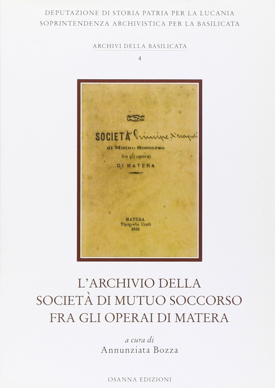 L'archivio della Società di mutuo soccorso fra gli operai di … | Immagine principale