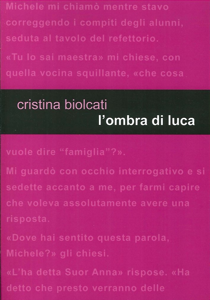 L'ombra di Luca, Sanremo, Project, 2014 | Immagine principale