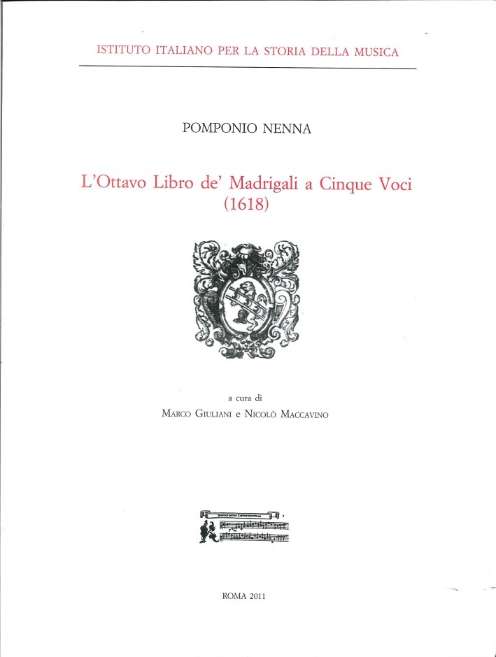 L'Ottavo Libro De' Madrigali a Cinque Voci (1618), Roma, IISM … | Immagine principale