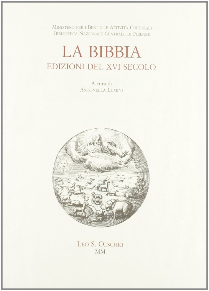 La Bibbia. Edizioni del XVI secolo, Firenze, Casa Editrice Leo …