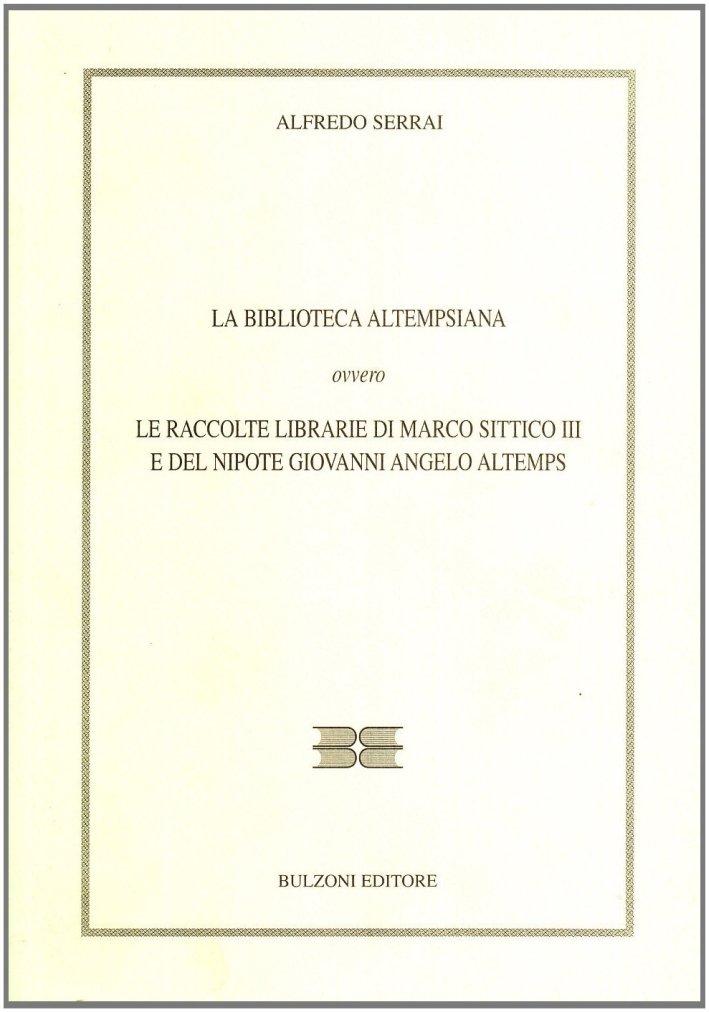 La Biblioteca Altempsiana | Immagine principale